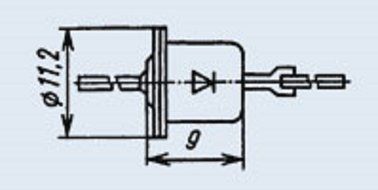 Diode silicon D237B 300mA 400V USSR 50 pcs N2