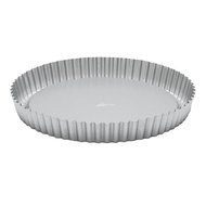 Patisse Nonstick Silver Top Flan Tin, Silver Grey
