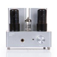 APPJ PA1502A 6N4+6P6PX2 tube headphone amplifier silver