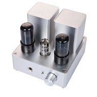 APPJ PA1502A 6N4+6P6PX2 tube headphone amplifier silver N2