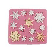 Whosee Style#4 3D Silicone Mold Fondant Cake Chocolate Decor Baking Mold Random Color N22