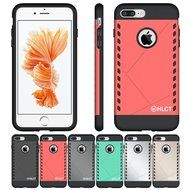 iPhone 7 Plus Case, [5.5 Inch], HLCT Slim Fit, Soft Interior TPU Bumper &amp; Hard Shell Solid PC Back, Shock-Absorption... N3