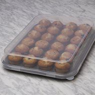 Ecolution Bakeins 24 Mini Muffin and Cupcake Pan with Lid &ndash; PFOA, BPA, and PTFE Free Non-Stick Coating &ndash; Heavy... N6
