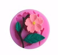 Flower, Leaf &amp; Branch Silicnoe Mold for Fondant, Gum Paste &amp; Chocolate N2