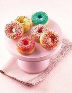 Silikomart Silicone Fancy and Function Bakeware Collection Multi-Shape Cake Pan, Mini Donuts N2