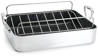 Chef's Design 18-14 1/4-Inch French Roaster with Rack N4