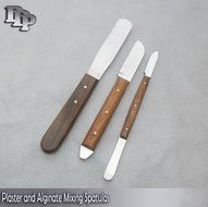Plaster and Alginate Mixing Spat ulas, Set of 3, Lab Mixing