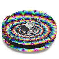 Skin Decal Vinyl Wrap For IRobot Roomba 650 655 Vacuum / Trippy Hologram Dizzy