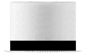 CakeSupplyShop Item#23996 Solid Black Edible Cake Decoration Tall Ribbons -3Strips