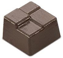 JB Prince Interlocking Squares Chocolate Mold - 28 Forms