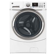 GE GFWS1700HWW 4.3 Cu. Ft. White Stackable Front Load Washer - Energy Star