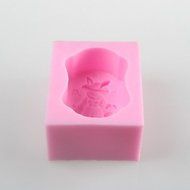 Sher Rabbit Mother and Son Shaped Soap Molds Wedding Mould Fondant Cake Chocolate Silicone Mold, Decoration Tools... N2