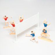 Volleyball Team Cake Topper (6 Players)