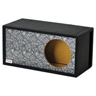 Atrend 10LSVB - White Carbon Fiber 10" Single Vented SPL - Custom Subwoofer Box 1.95 Cu Ft