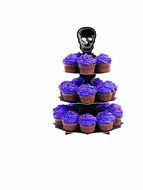 Wilton 1512-135 Halloween Skull Cupcake Stand, 1 Count