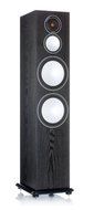 Monitor Audio - Silver Series 10 3-way Floorstanding Speaker - Each - Black Oak
