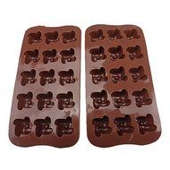Sher Silicone 15 Holes Windmill Shape Chocolate Mould(Color Randoms)