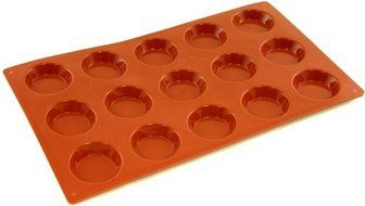 World Cuisine Non-Stick Silicone Mold, Tartlet