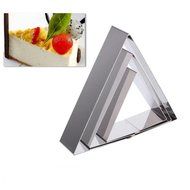 Aprince Cake Mold Mousse Ring - Set of 3 - 6''8''10'' Stainless Steel Cake Mousse Mold Baking Ring (Square) N9