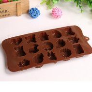 Silicone Molds - Cake Baking Mold - Candy Molds - Chocolate Molds - Popsicle Molds Heart and Bear House BOWS -... N8