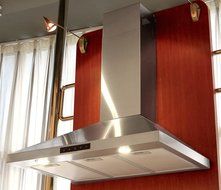 Kitchen Bath Collection 30-inch Wall-mounted Stainless Steel Range Hood with Touch Screen Control Panel, Capable...