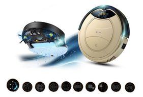 Haier&reg; SWR-T321 Pathfinder Vacuum Cleaner Robot Remote Control Self Charging Cleaning Devices (US PLUG, GRAY) N5