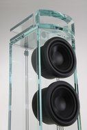 Waterfall Audio "Niagara" Diamond Glass Floor Standing Loudspeakers - Pair (Old Version) N13