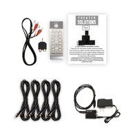 Theater Solutions TS511 Home Theater 5.1 Speaker System with Optical Input and 4 Extension Cables N2