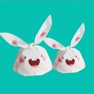 Astra shop 50pcs OPP Cute Self-Adhesive Treat Bags for Cookie Candy Dessert / Sandwich Snack Pastry Bags Bakery... N3
