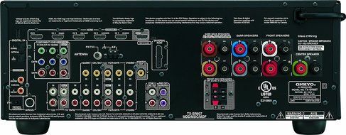 Onkyo TX-SR607 7.2-Channel A/V Surround Home Theater Receiver (Black) (Discontinued by Manufacturer) N3