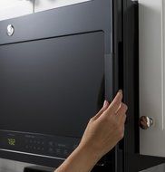 GE PVM9005DJBB Profile 2.1 Cu. Ft. Black Over-the-Range Microwave N3