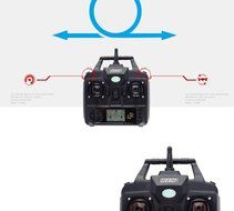 4 channel 2.4GHz remote control helicopter four axis camera video aircraft