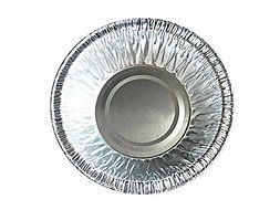 25 Pack 4-3/8" Aluminum Foil Tart Pan - Disposable Mini-Pie Plate Baking Tins N2