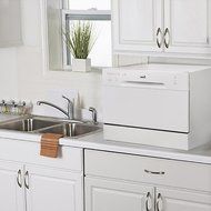 Ensue Countertop Dishwasher Portable Compact Dishwashing Machine White N6