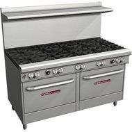 Southbend - 4601AA - 400 Series 60" Restaurant Range w/ 10 Burners &amp; 2 Convection Ovens
