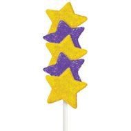 Wilton 4-Cavity Stacked Stars Silicone Mold, Blue, Pack of 2 (2105-0546) N3