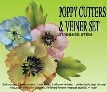 Poppy Cutters &amp; Veiners Set