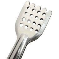 Stainless Steel Porous Food Tong For Grip Cake Cookie Meet Portable Practical Barbecue BBQ Tools Kitchen N4