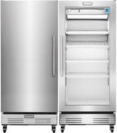 Frigidaire Commercial Stainless Refrigerator Freezer Combo FCGM181RQB FCFS181LQB