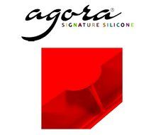 AGORA Silicone Thick and Solid (Red) Lasagne Square Pan FREE EXPRESS N2