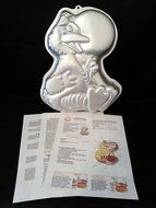 Wilton Big Bird with Balloon Cake Pan (502-3401, 1983) Henson's Sesame Street Muppets N2