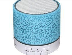 Booole,Mini LED Colorful Lighting Speaker Wireless Bluetooth Subwoofer with Handsfree Microphone Radio for Phone N2