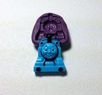 Big Thomas The Train Silicone Mold (52mm) - Cupcake Topper Decor, Sugarcrafts Fo