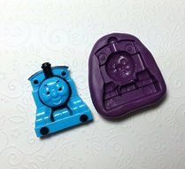 Big Thomas The Train Silicone Mold (52mm) - Cupcake Topper Decor, Sugarcrafts Fo N2