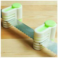 2 Piece Knife Guide Layer Cake Leveling Tool N4