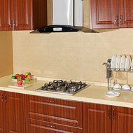Windmax 23" Curve Stainless Steel 4 Burner Stove NG/LPG Hob Cooktops Cooker N4