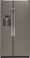 GE GZS22DMJES 36" 21.9 cu. ft. Counter-Depth Side-By-Side Refrigerator In Slate