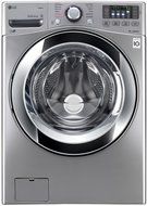 LG WM3670HVA 4.5 Cu. Ft. Graphite Steel With Steam Cycle Front Load Washer - Energy Star N3