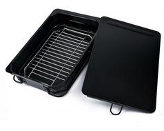 Lysport Carbon Steel Stovetop Grill Smoker Set N5