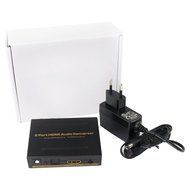 2 Port HDMI Audio Converter ,HDMI Audio Extractor Splitter 2 Port HDMI Splitter 1 in 2 out (1X HDMI input and... N4
